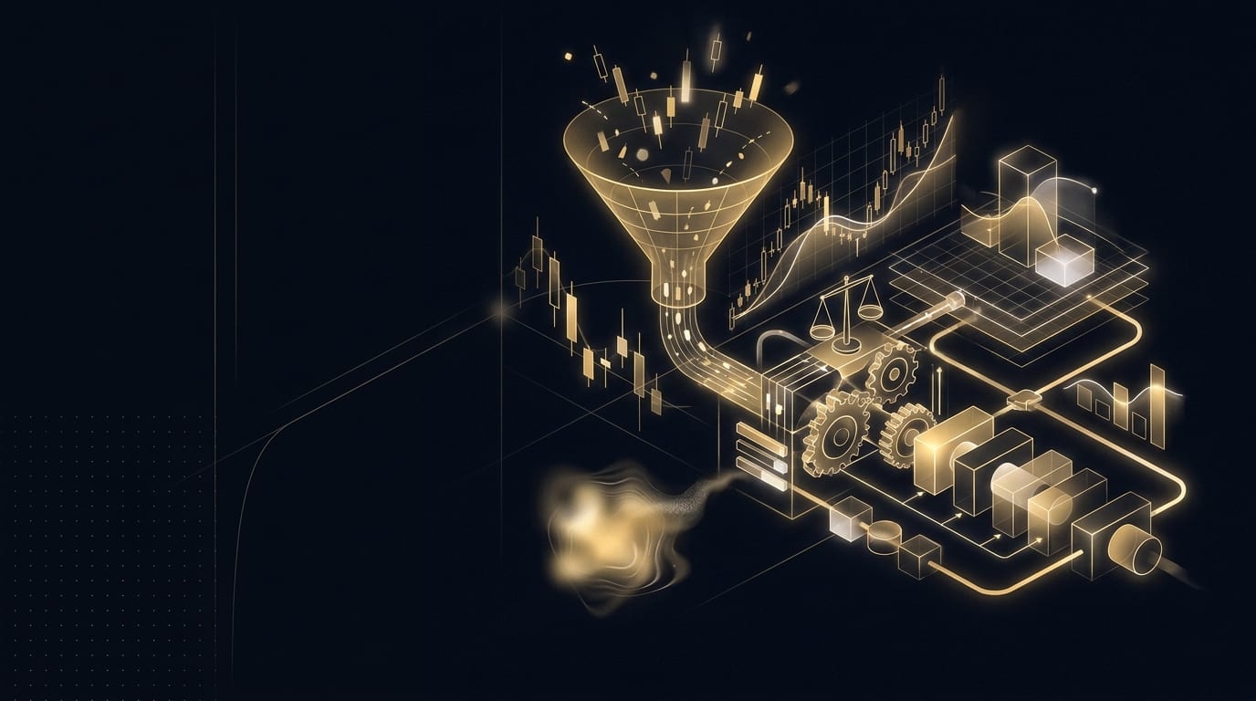 O processo de trading pelo fluxo de dinheiro