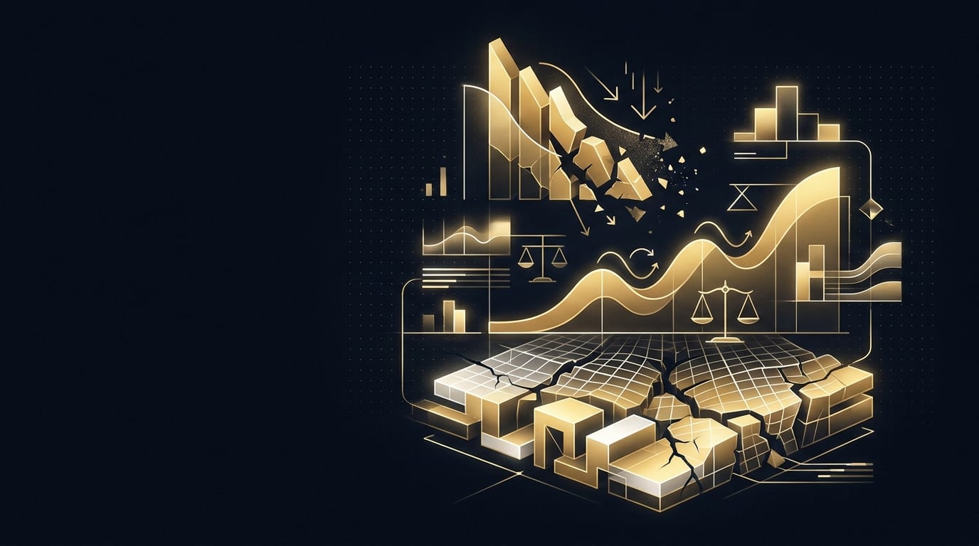 Os três tipos de queda no mercado